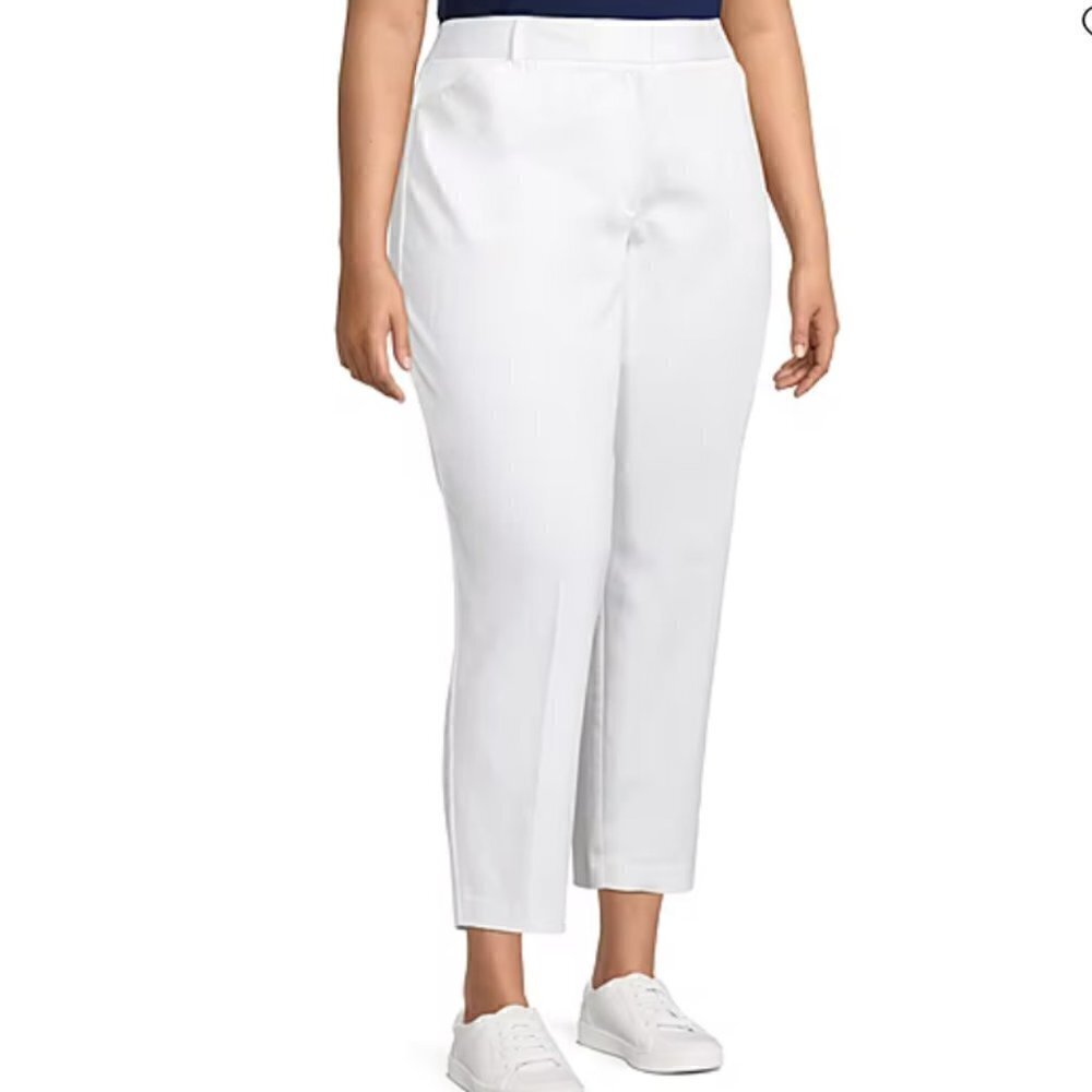 Liz Claiborne Emma Mid-Rise Ankle Pant, 20 - Picture 2 of 4